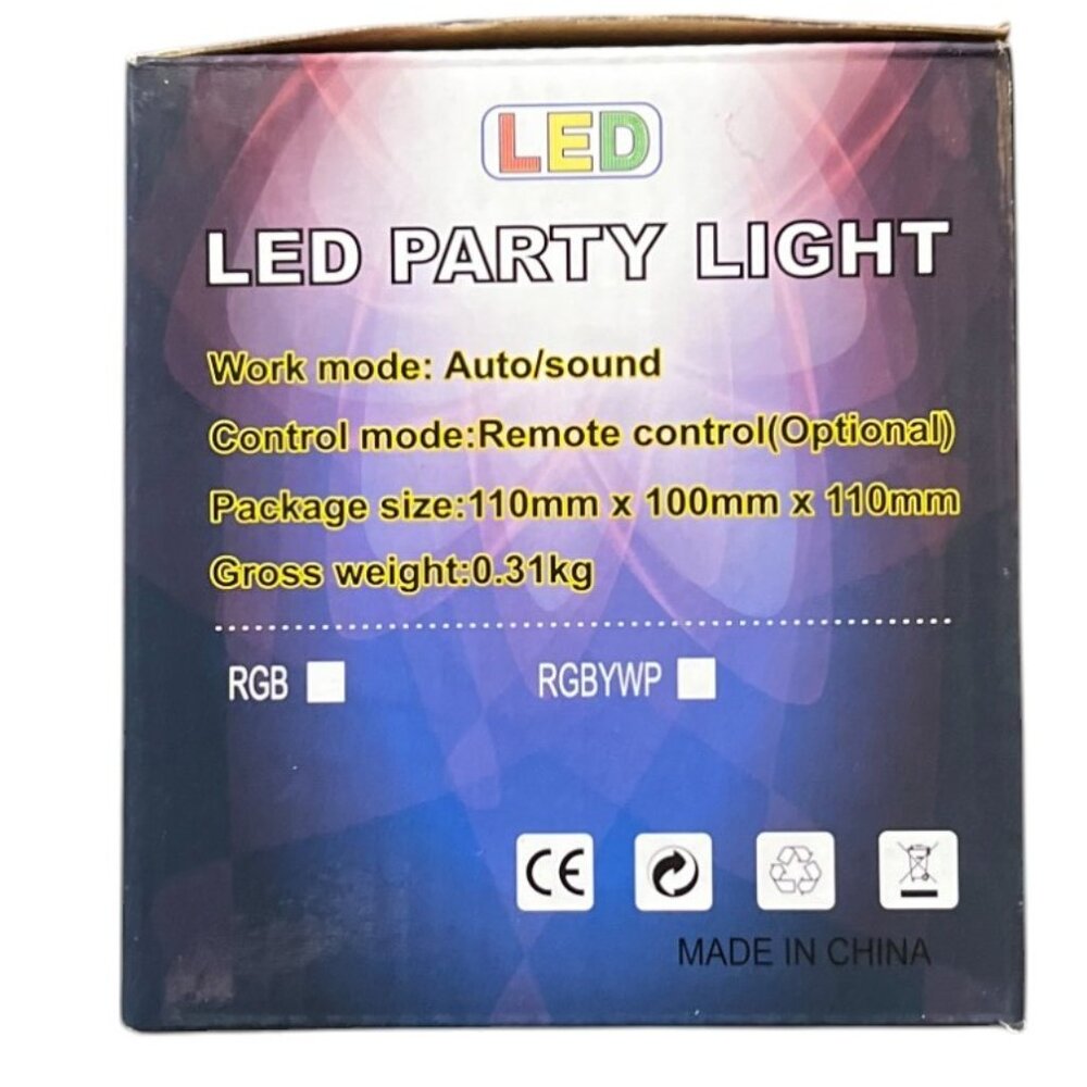 LED Party Light Disco Ball with Remote Control - Picture 6 of 7